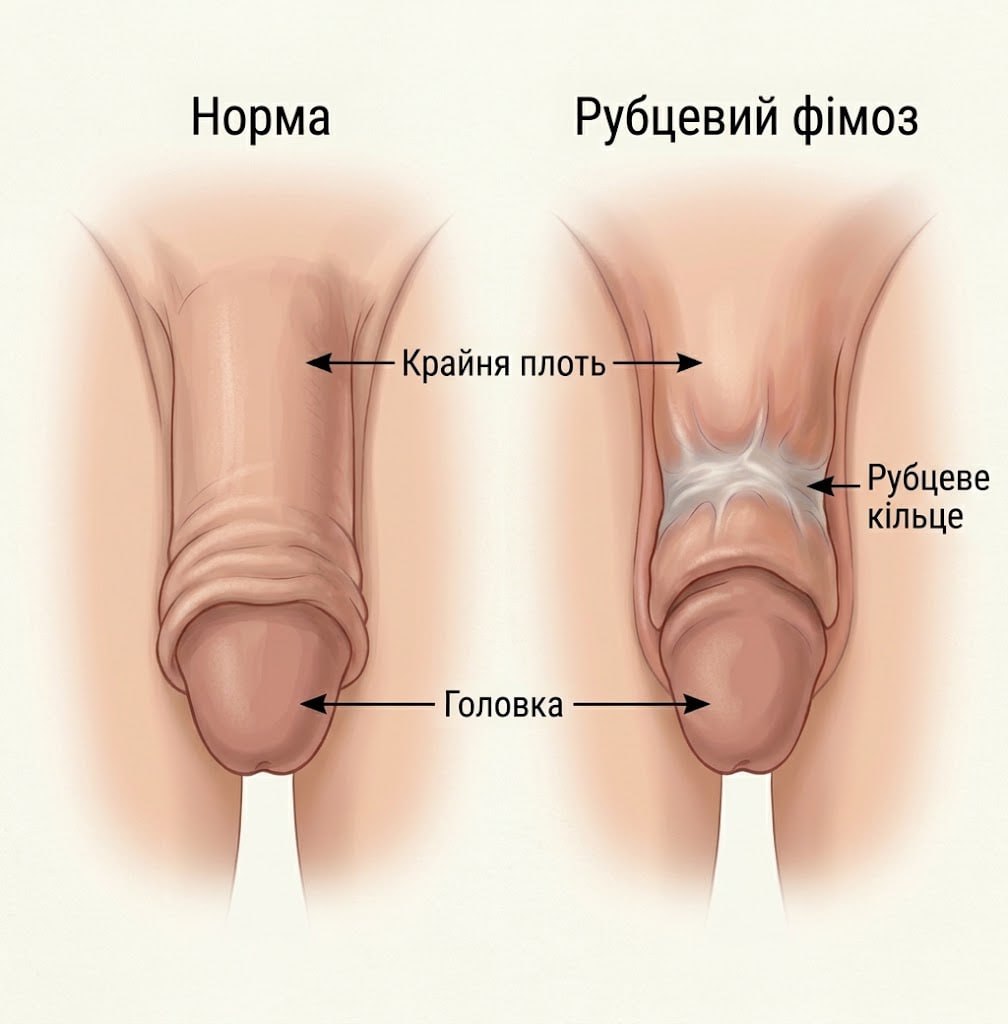 Рубцевий фімоз